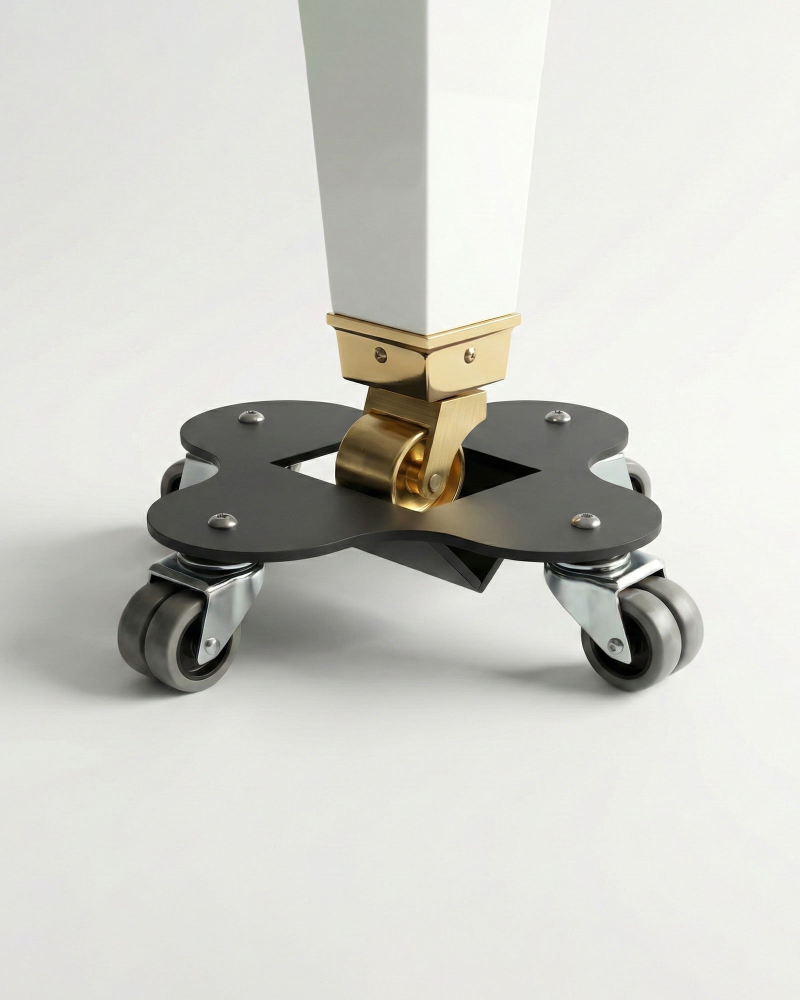 Flügel Transportrollen mit Bremse Rollen-Böcke